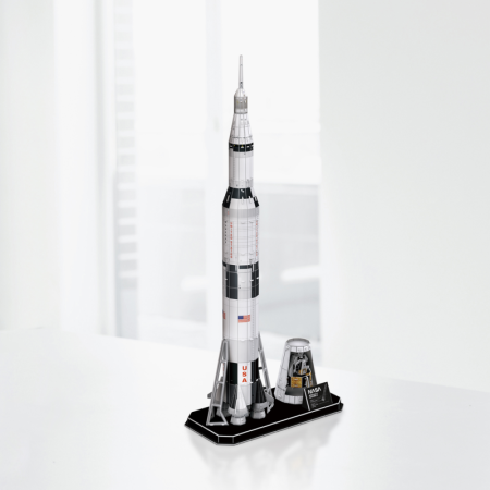 Puzzle 3D NASA Apollo Saturn V 136 piese